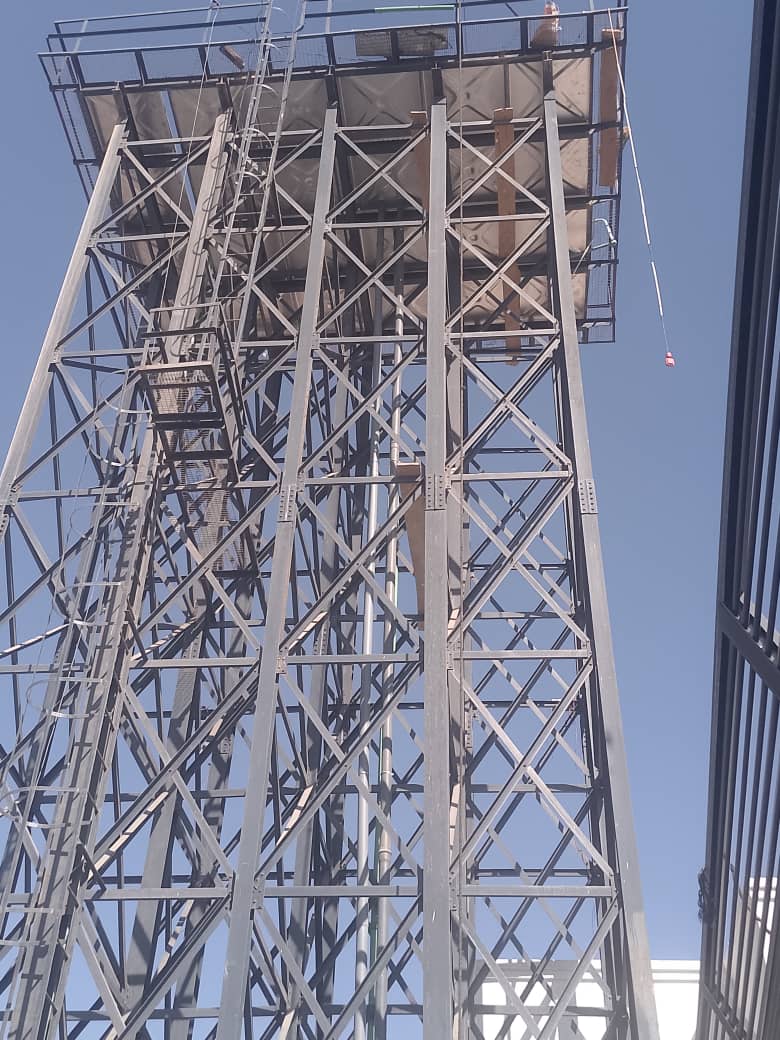 Installation of Fibre Glass Tanks